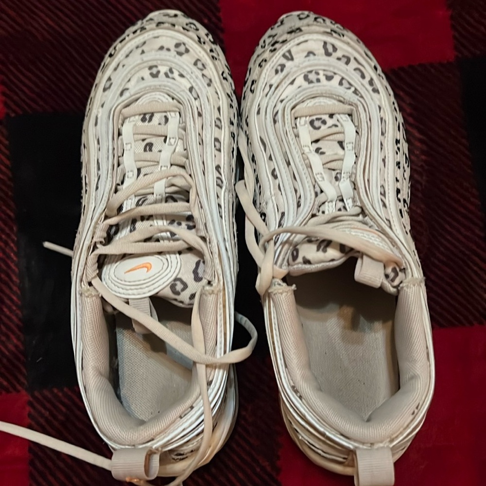 Nike Air Max leopard print, size 8, CW5595-001